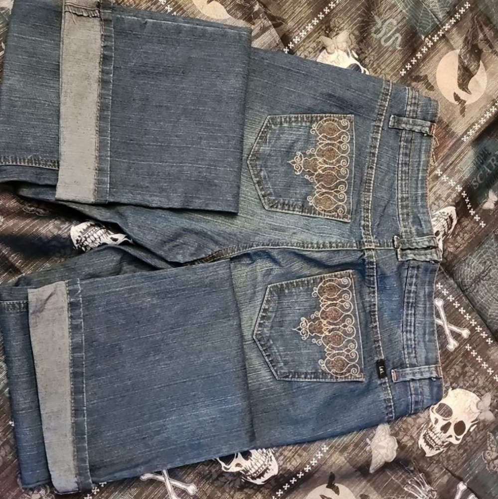 L.e.i Chelsea low rise jeans